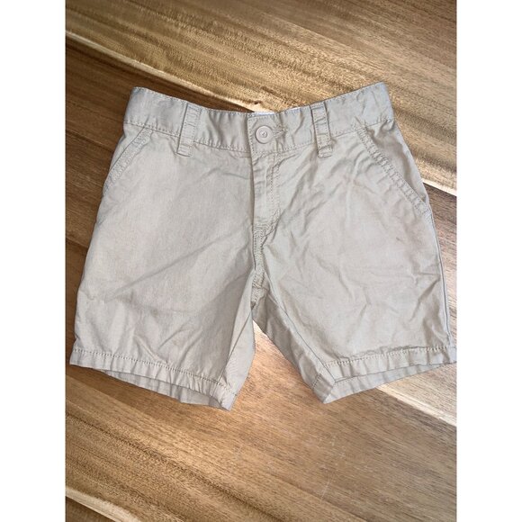 Cat & Jack Kids Boys Beige Chino Shorts With Pockets Cotton Size 5 - Picture 11 of 11